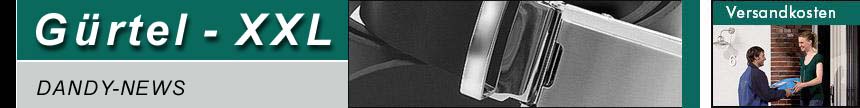 Ledergürtel XXL in Überlänge von 80 cm bis 170 cm Bundweite